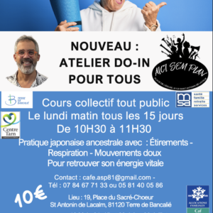Nouveau : Atelier Do-in pour tous